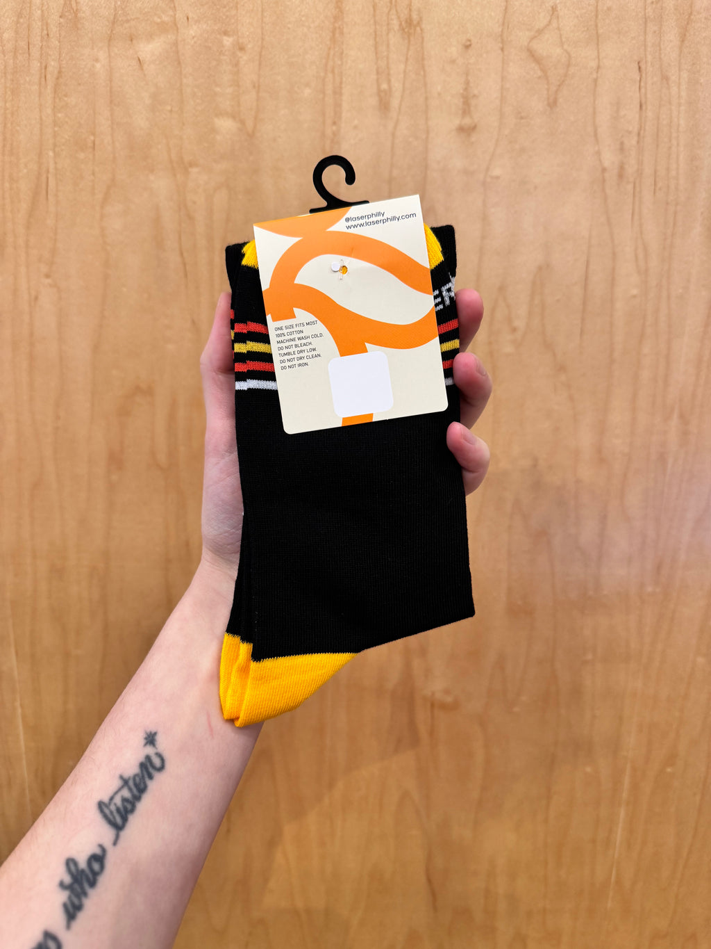 Laser Philly ‘I’m Coming to the Cottage’ Socks
