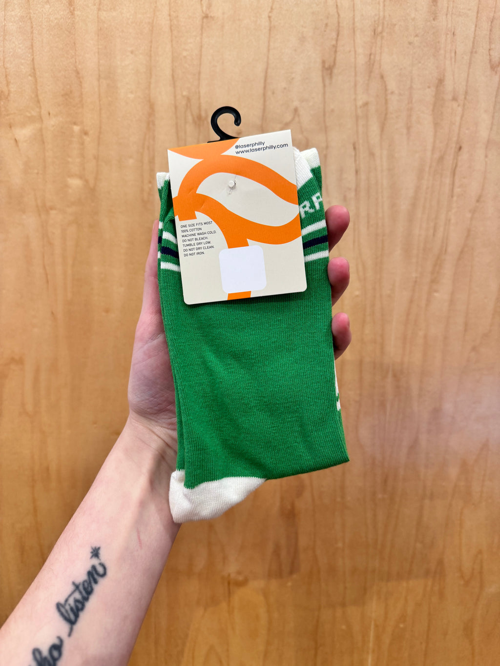 Laser Philly 'Botanical Baddie' Socks