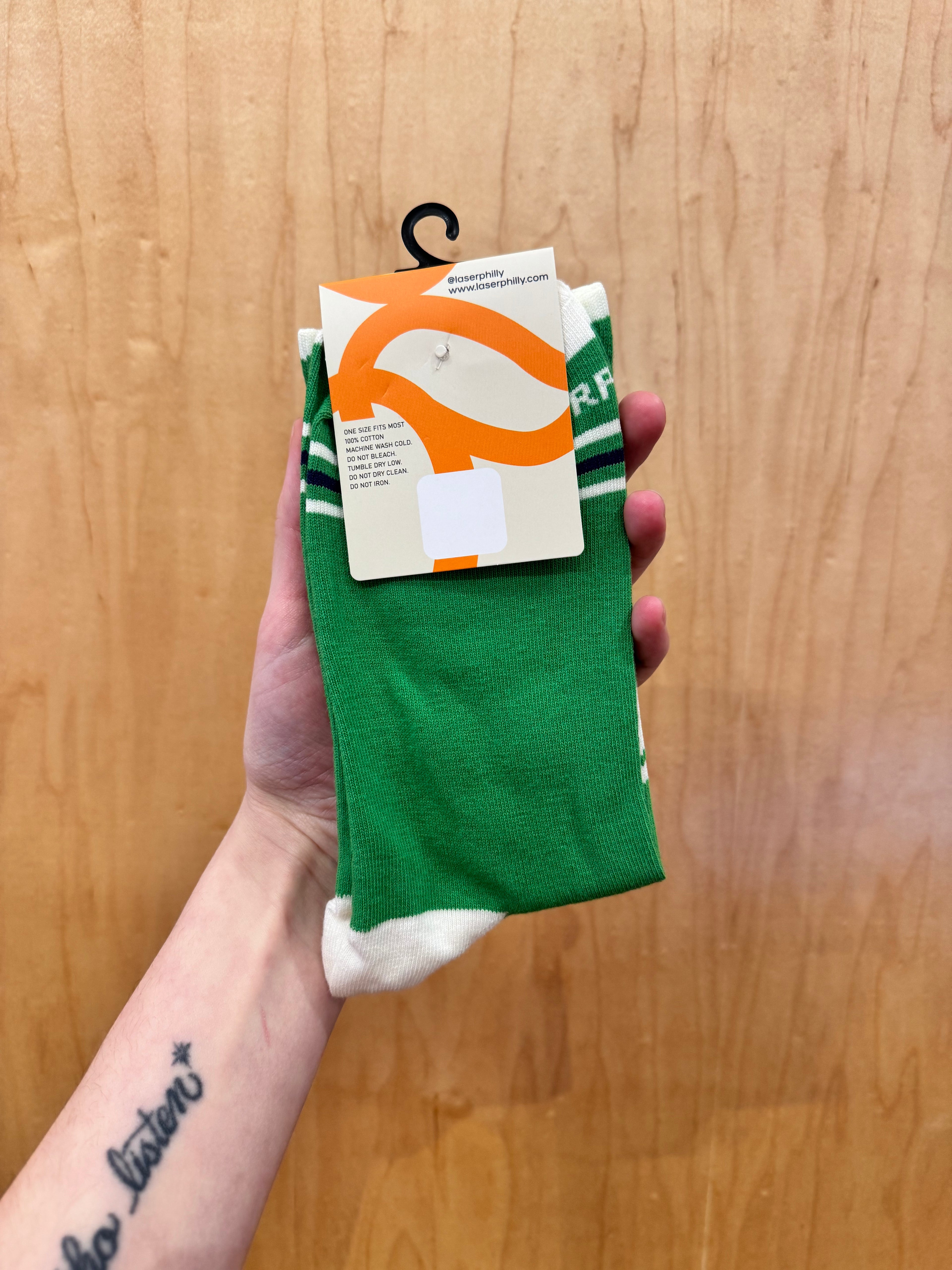 Laser Philly 'Botanical Baddie' Socks
