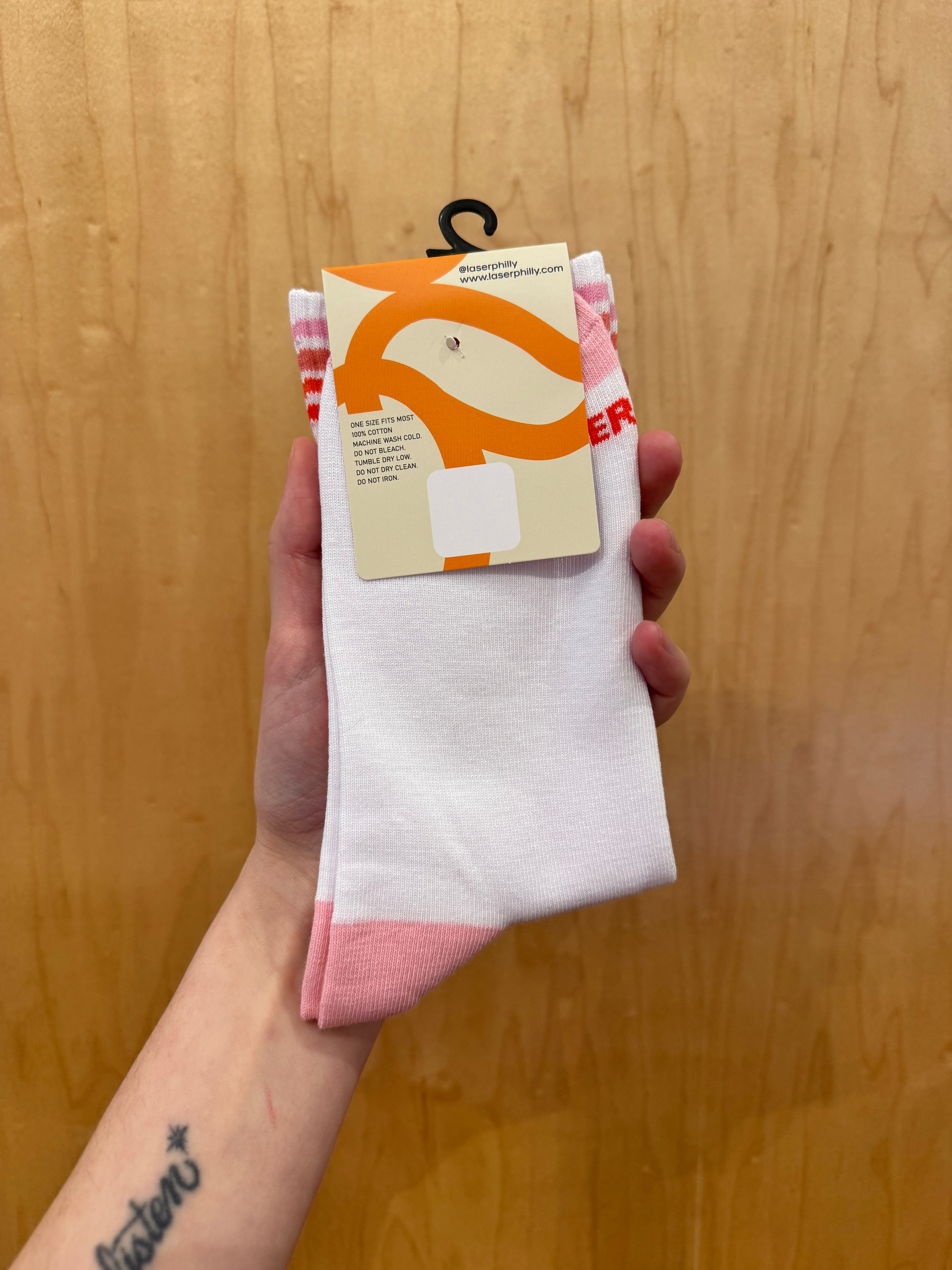 Laser Philly Hot Mom Socks