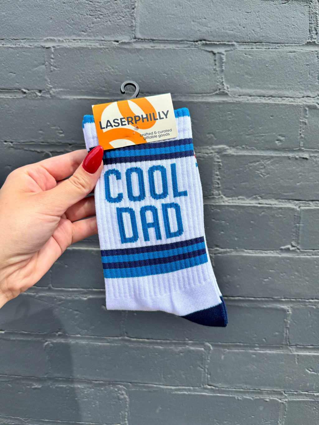 ‘Cool Dad’ Laser Philly Socks