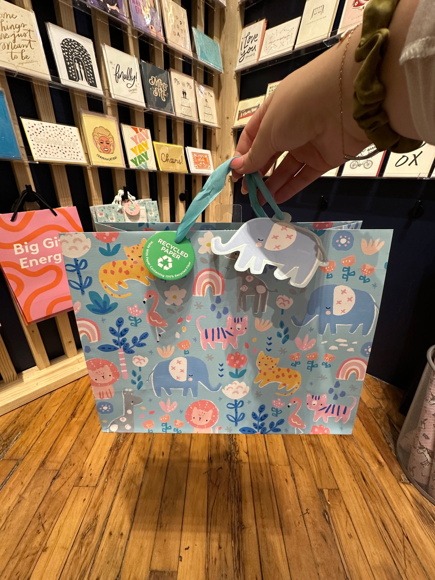 Zoo Animals Gift Bag