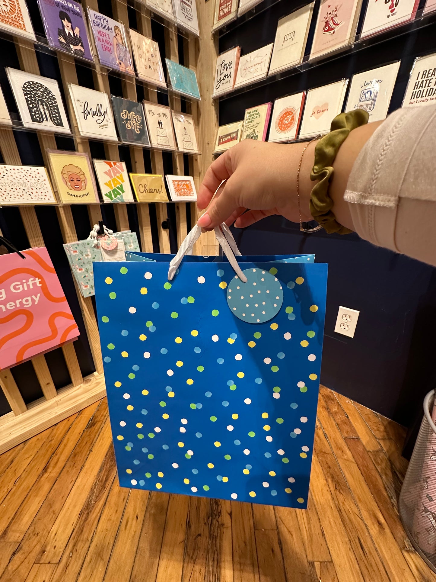 Polka Dot Gift bag