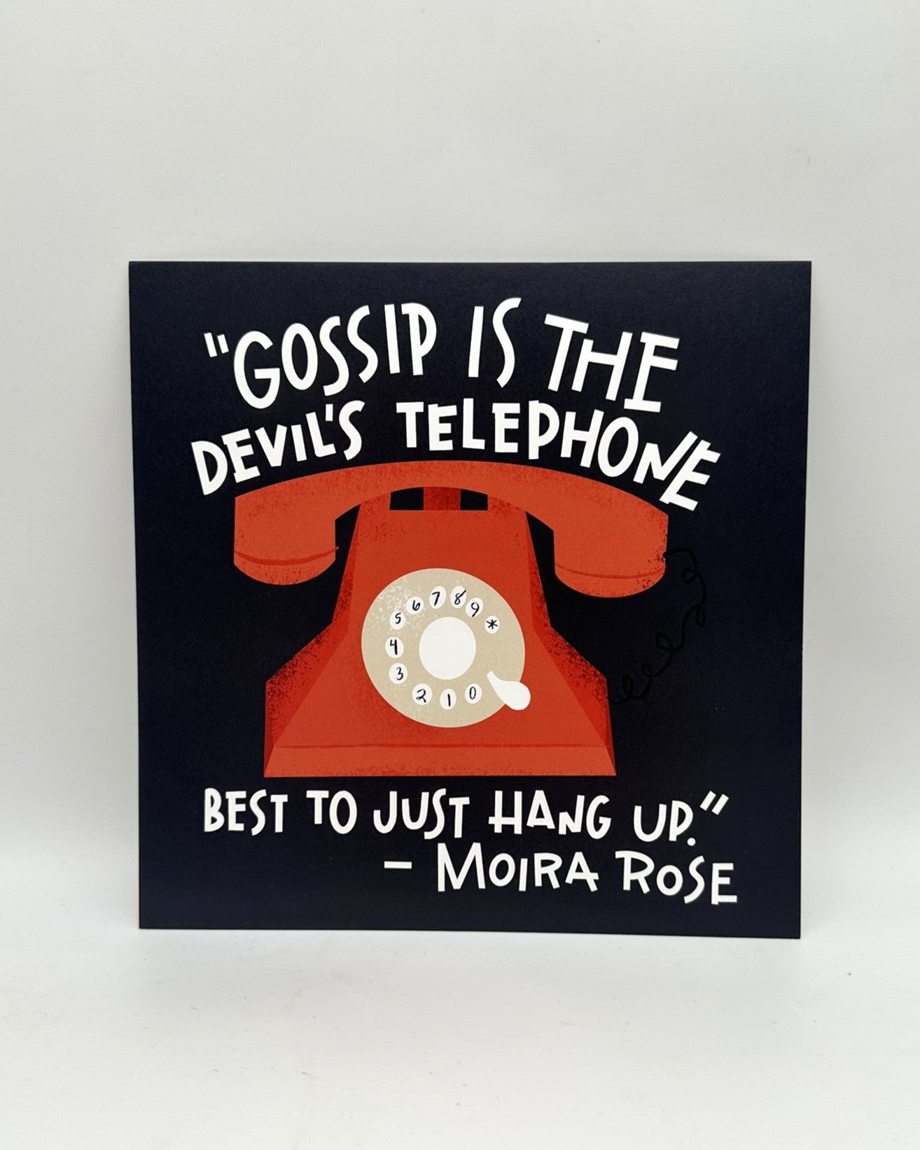 Devil's Telephone Print (5x5)