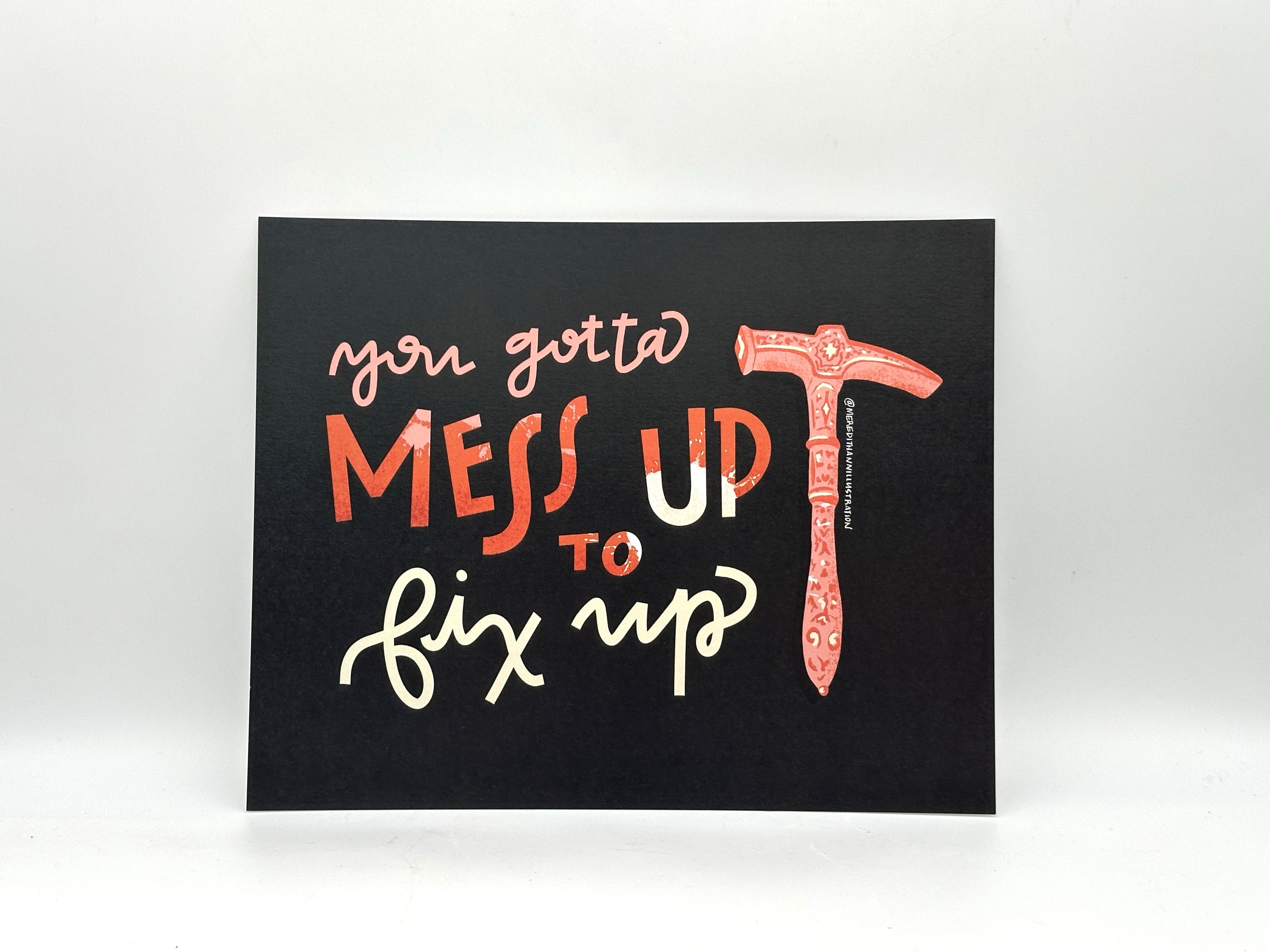 Fix Up Print (8x10 or 11x14)