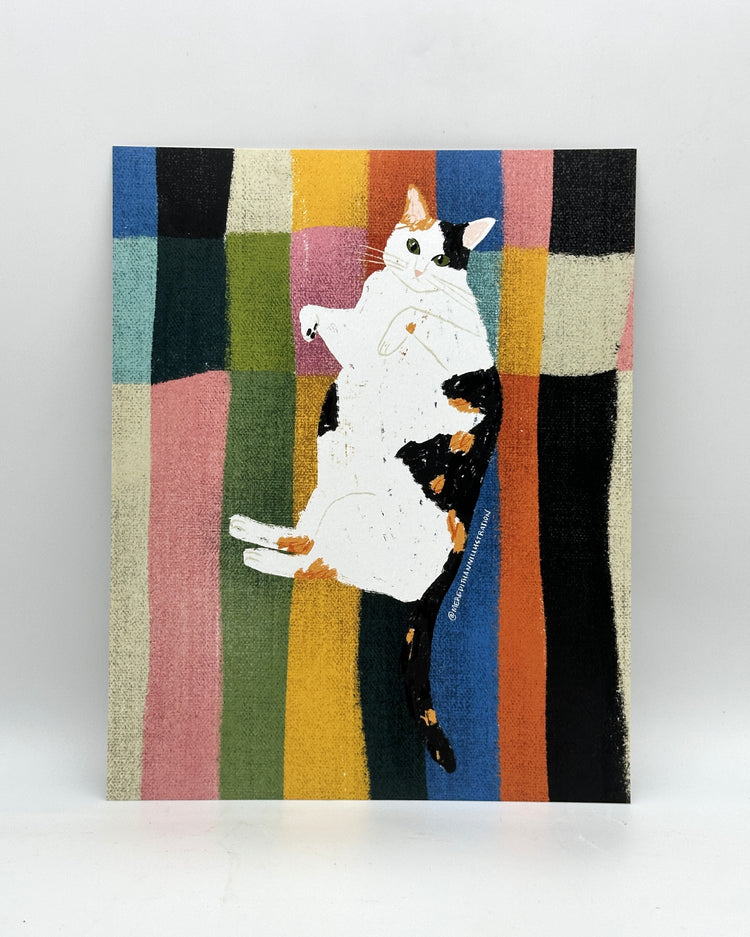 Fat Cat Print (8x10 or 11x14)