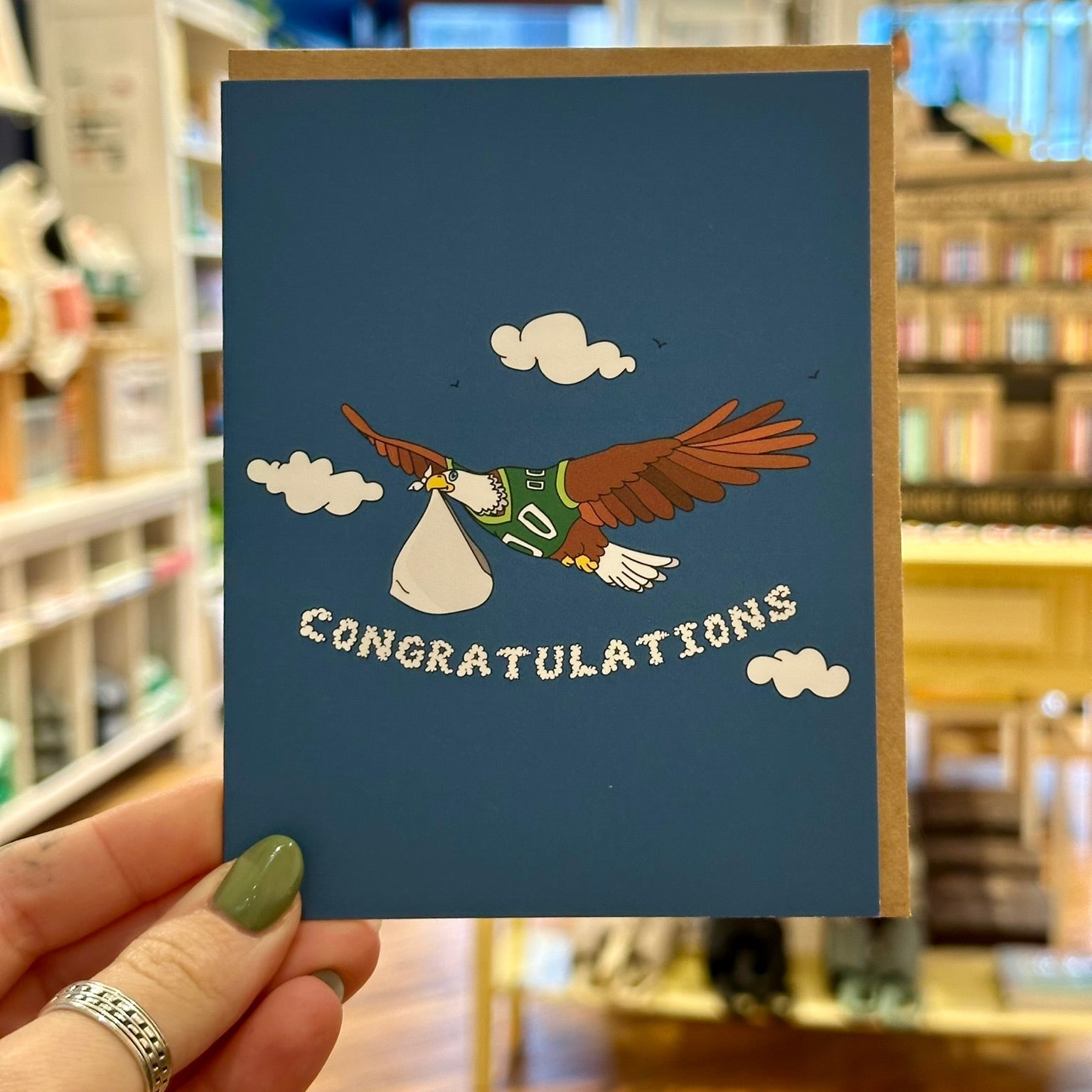 Swoop Baby Delivery Card