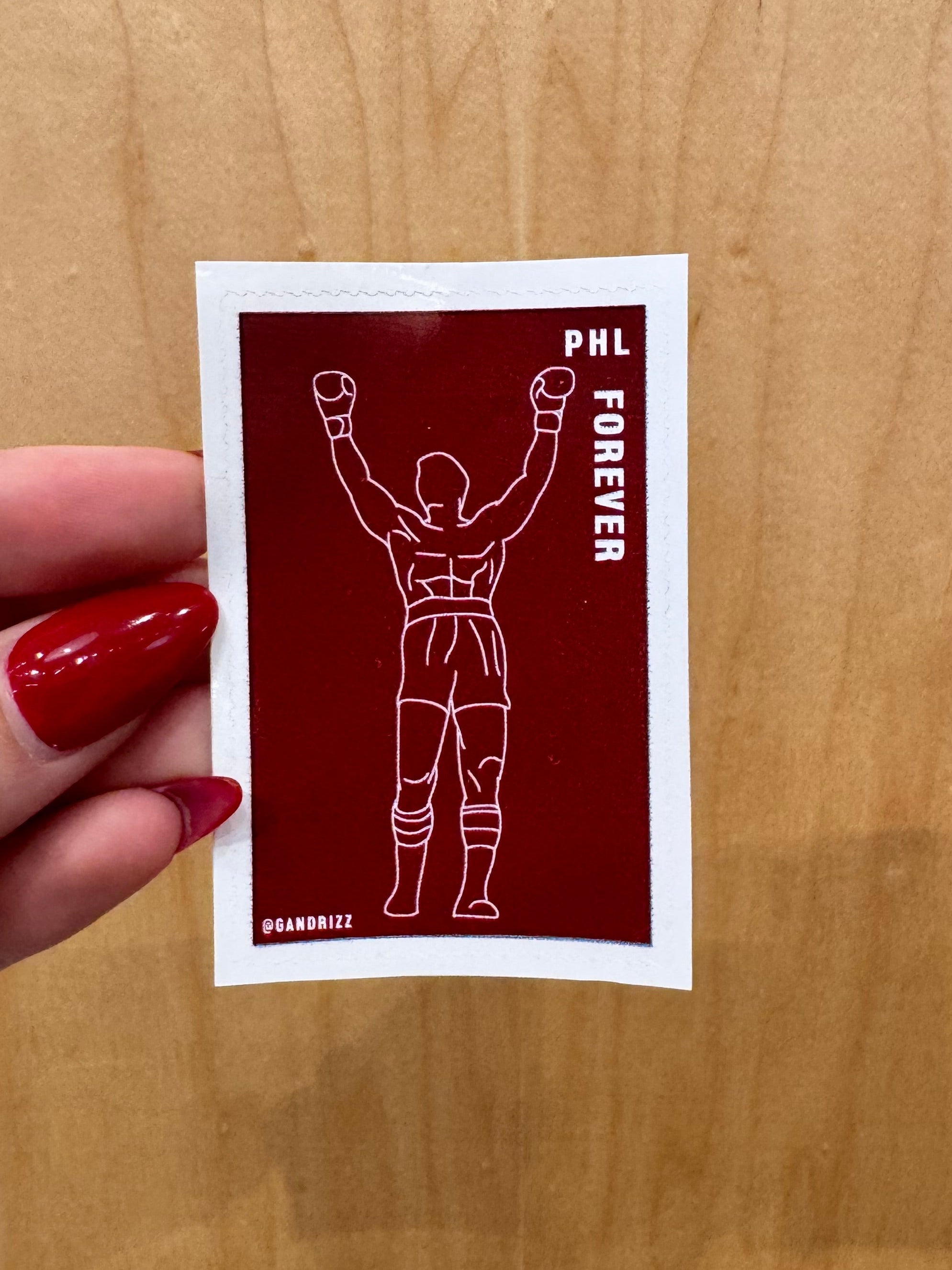 Rocky Forever Stamp Sticker
