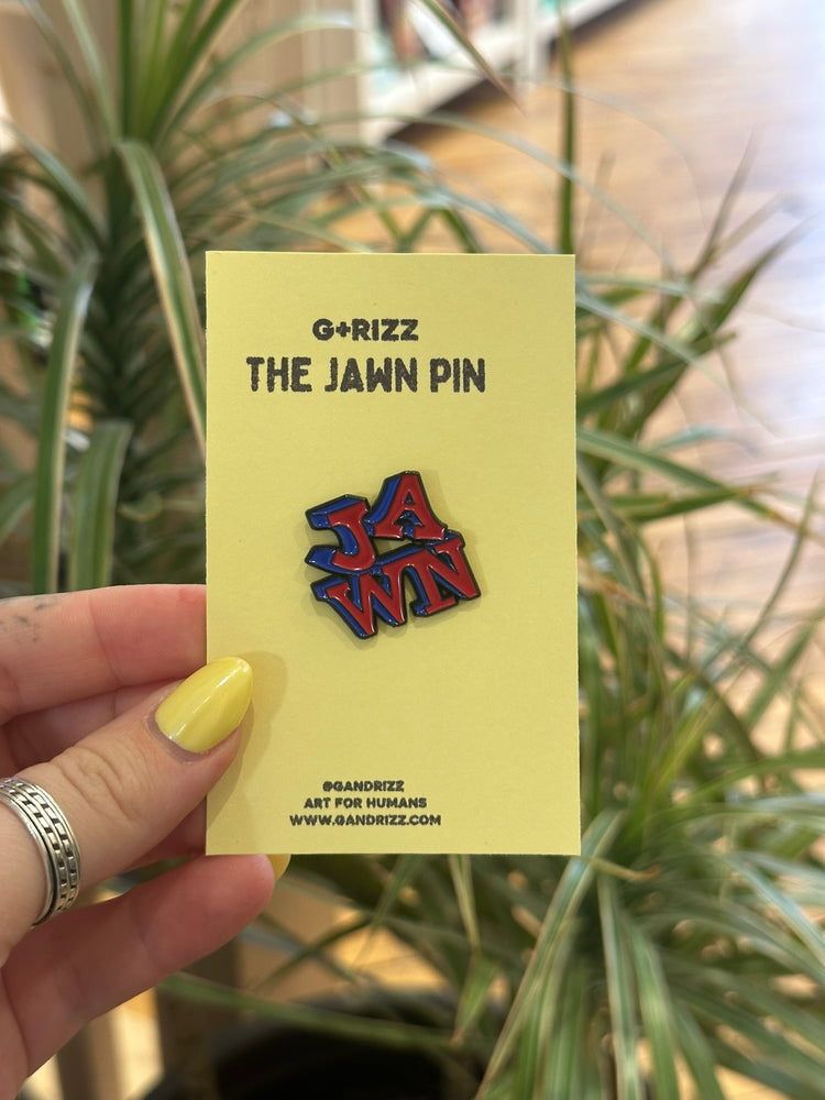 The Jawn Pin - Blue/Red