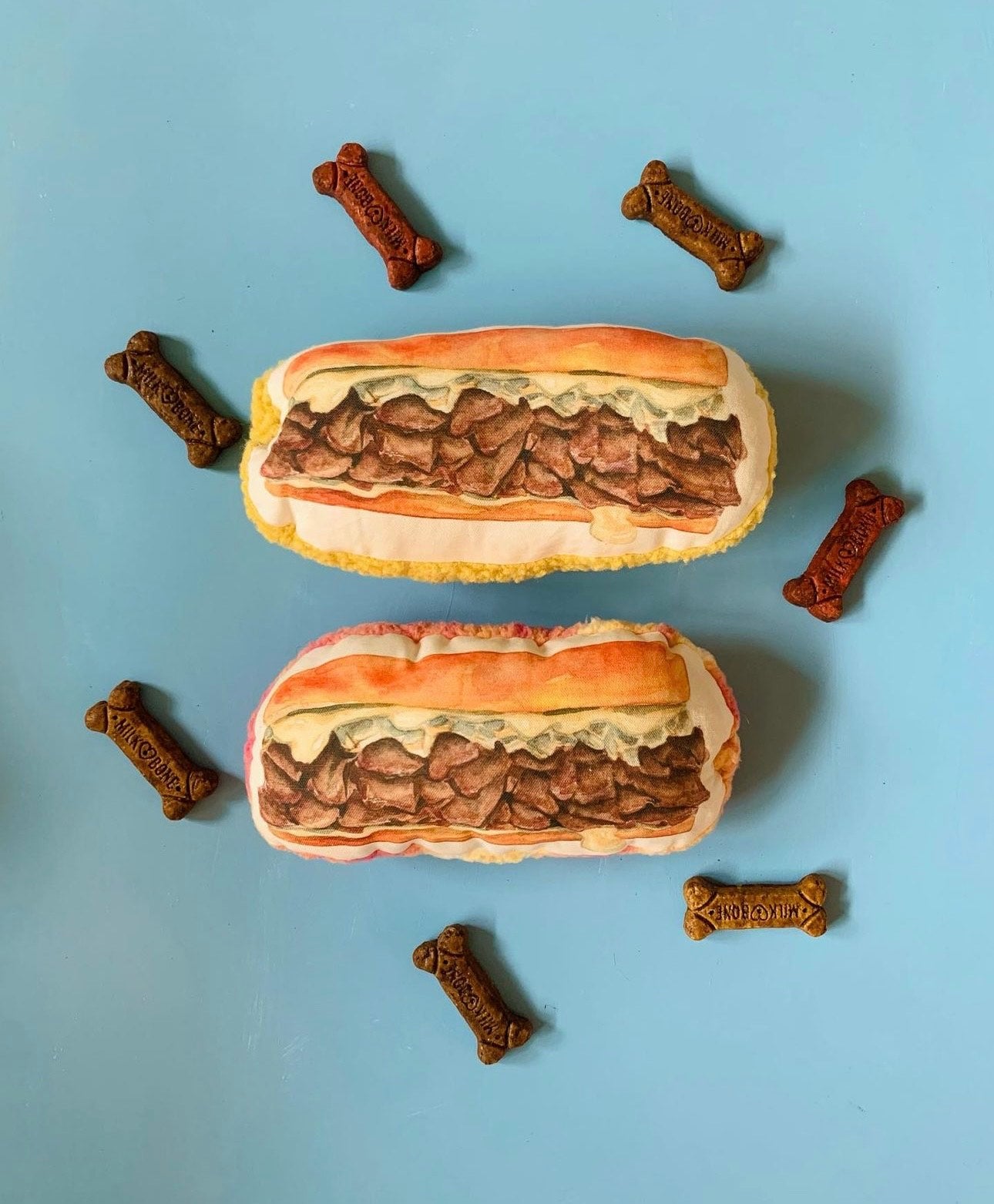 Philly Foods Dog Toy - Cheesesteak