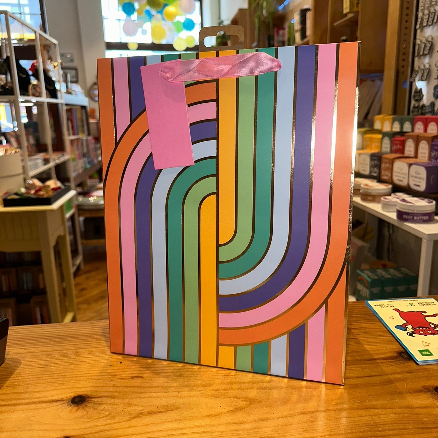 Rainbow Arcs Large Gift Bag