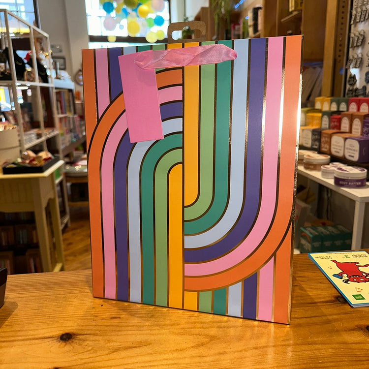 Rainbow Arcs Large Gift Bag