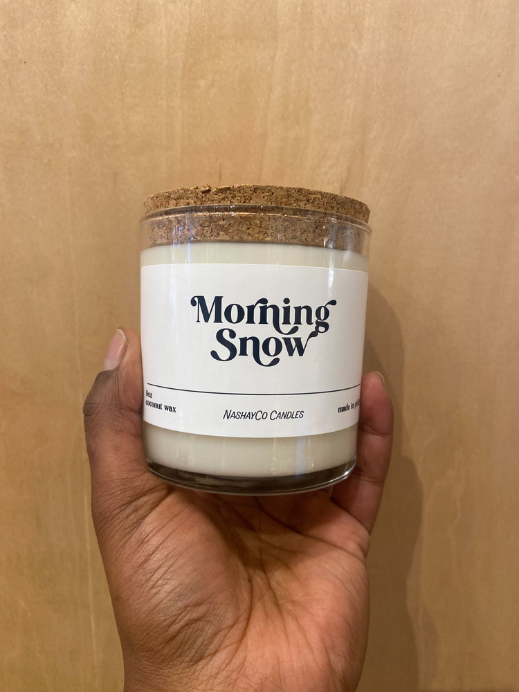 Morning Snow Candle