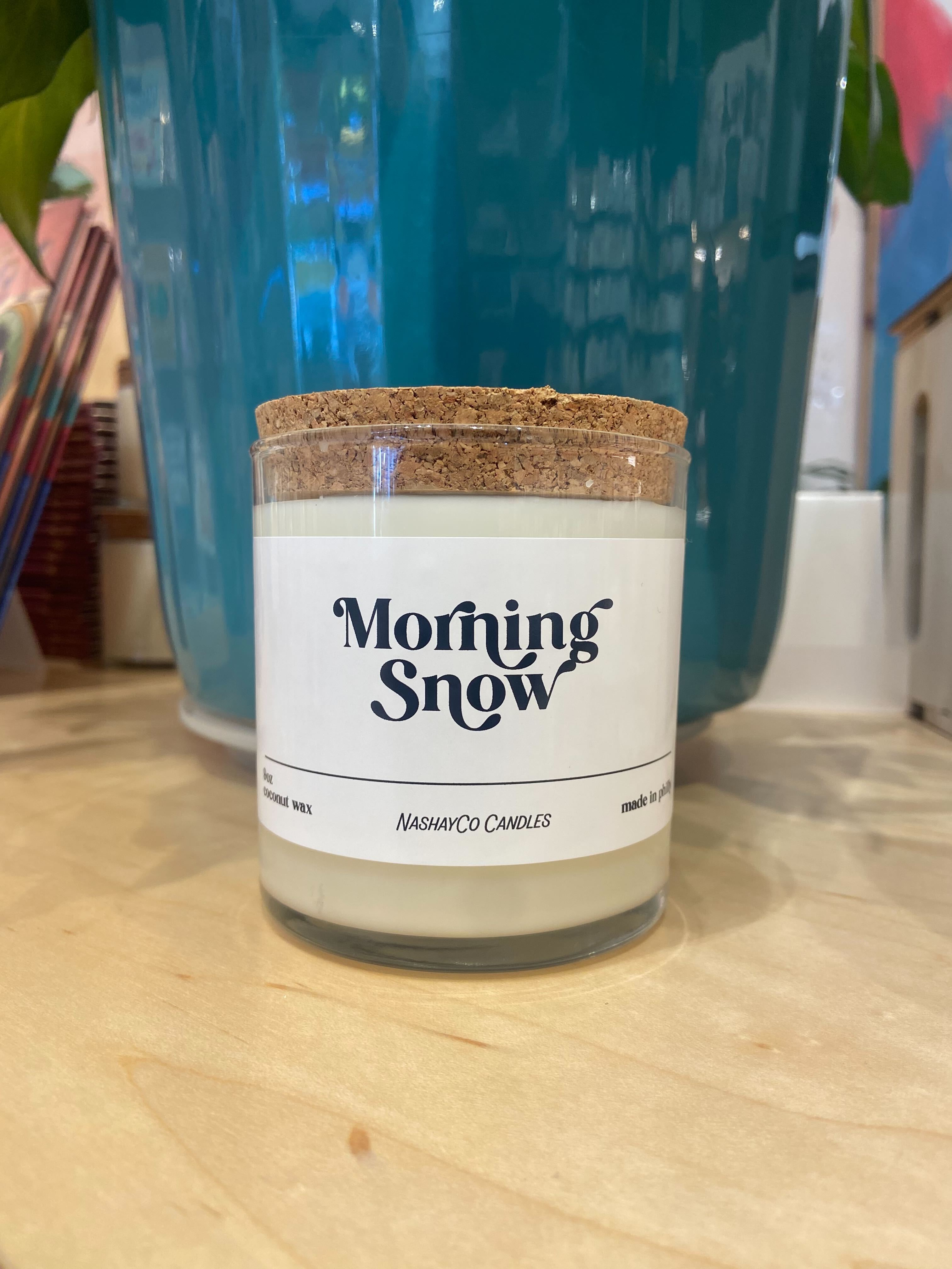 Morning Snow Candle