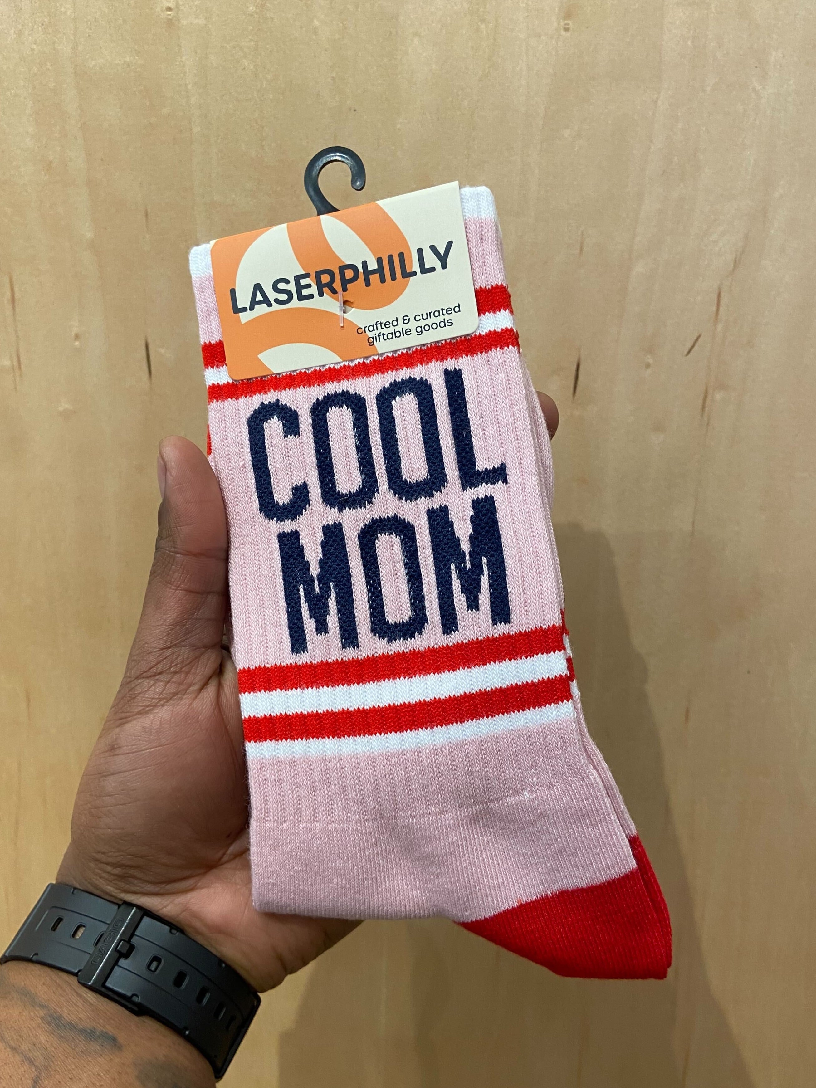 Laser Philly Cool Mom Socks