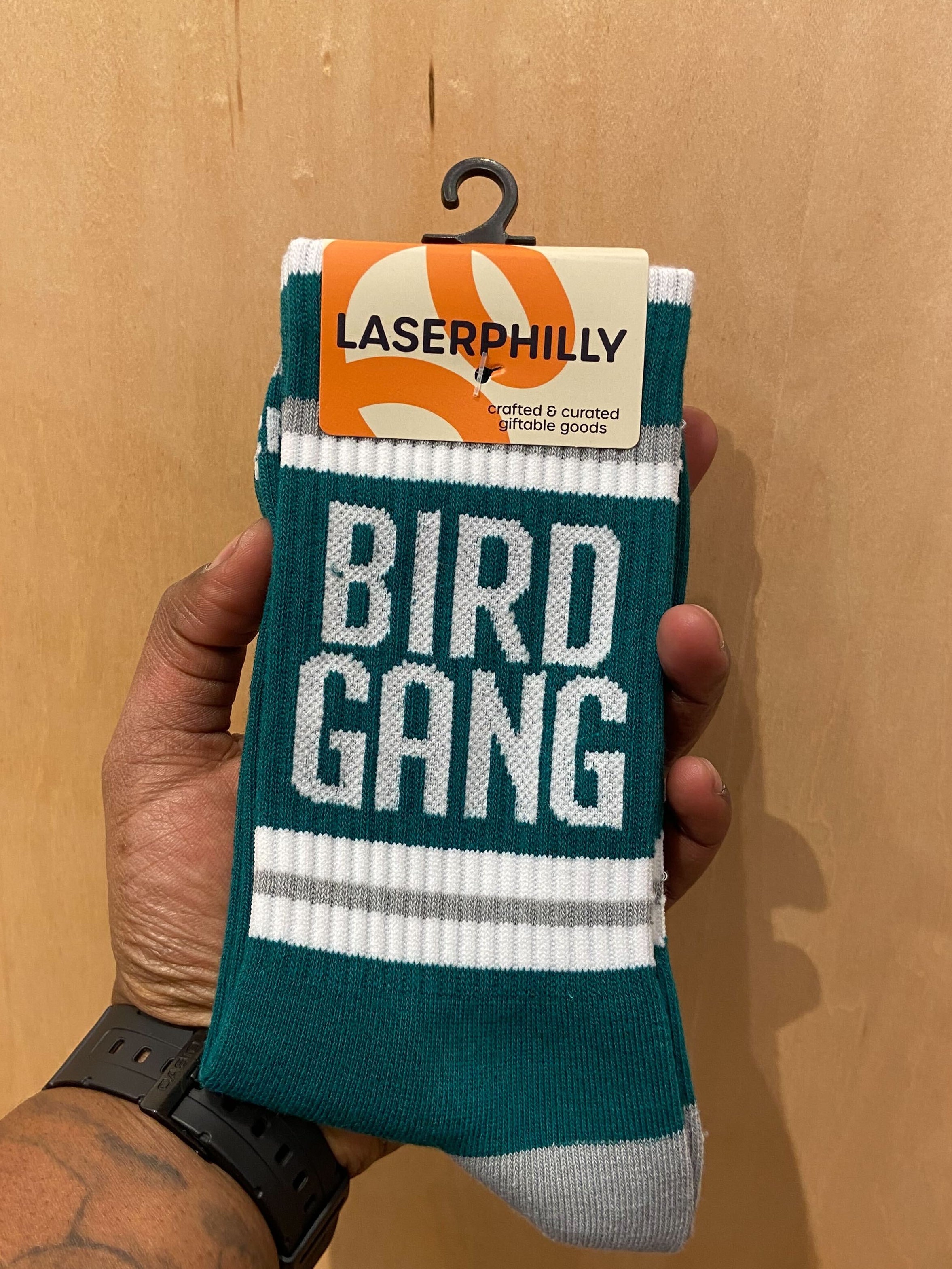 Laser Philly Bird Gang Socks