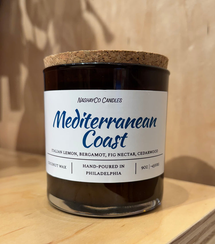 Mediterranean Coast Candle