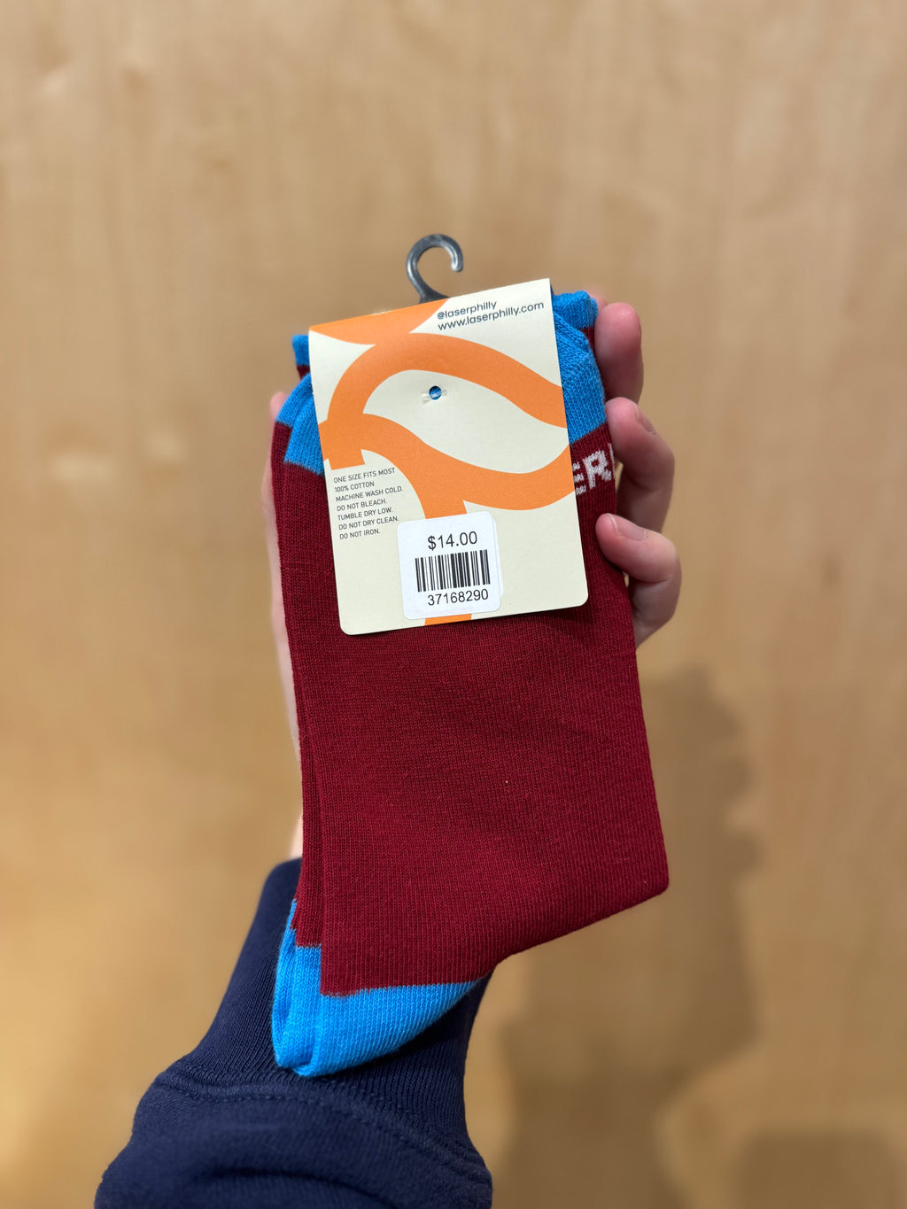 Laser Philly Philadelphia Socks - Red