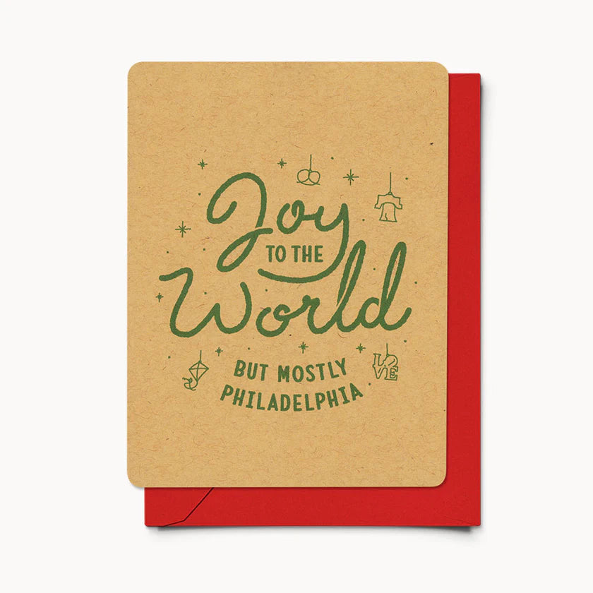 Joy To The World But Mostly Philadelphia Card