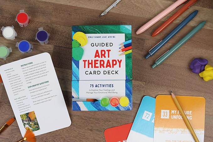Guided Art Therapy Card Deck