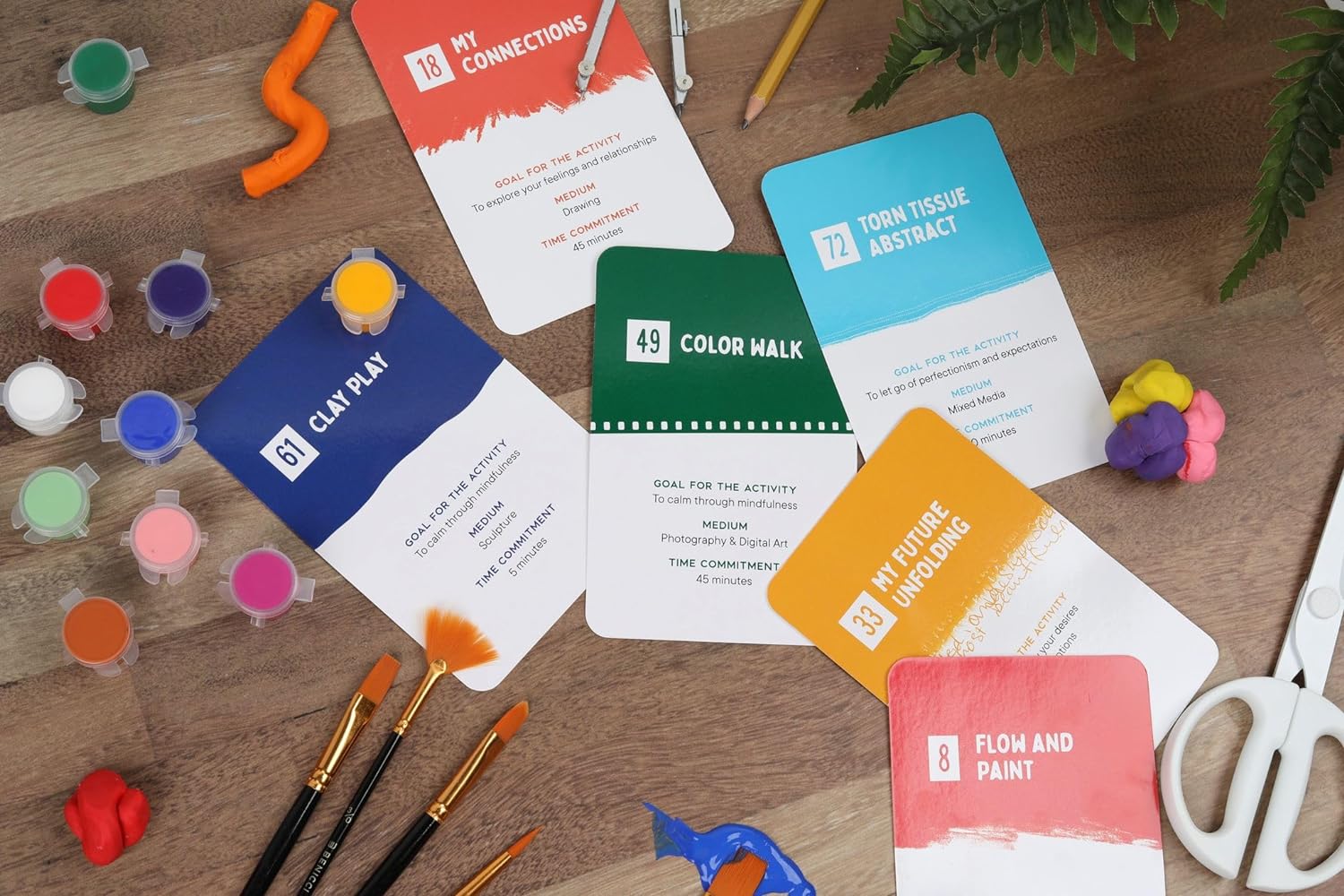 Guided Art Therapy Card Deck