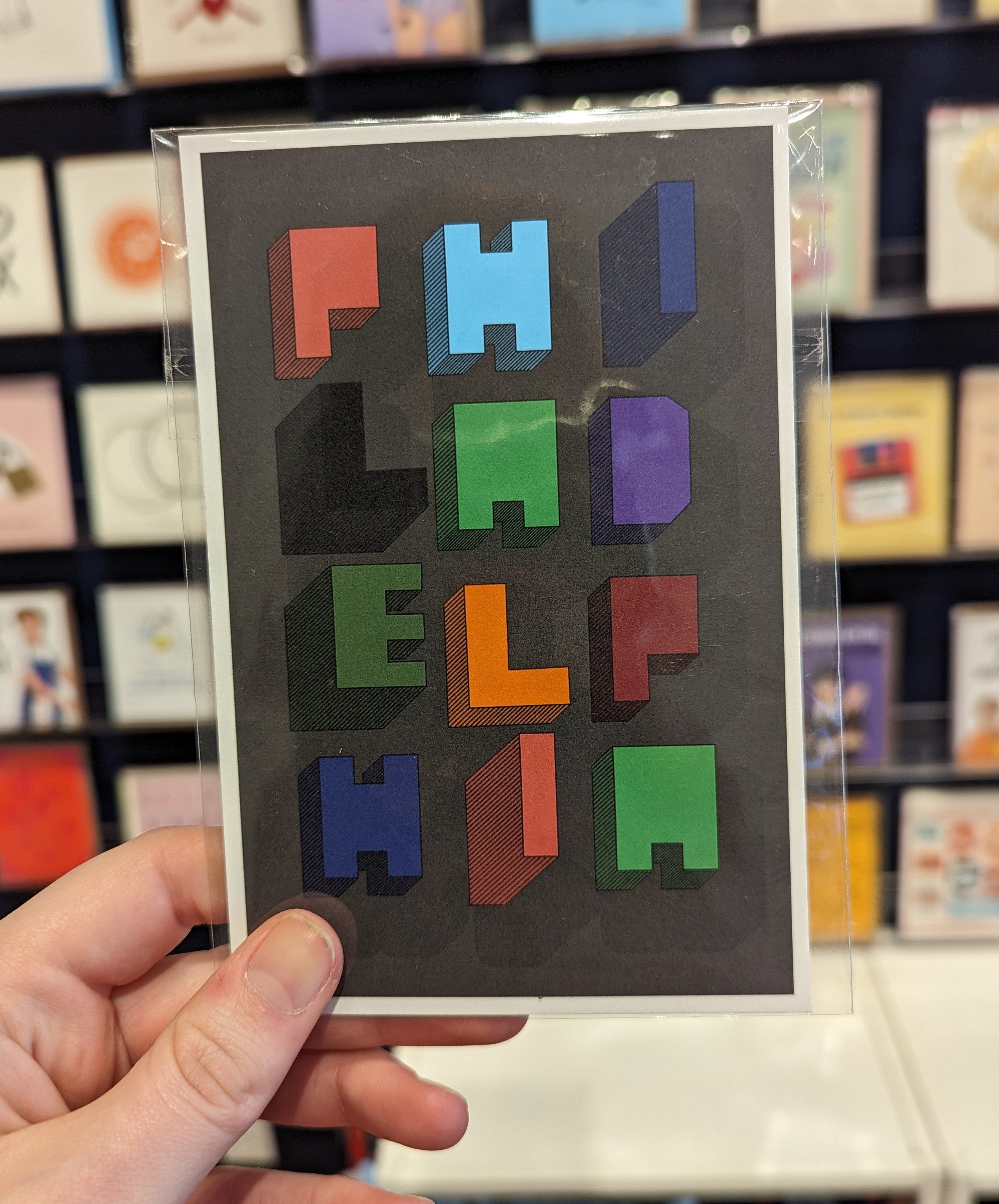 City Blocks Postcard