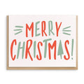 Merry Christmas Bold Card