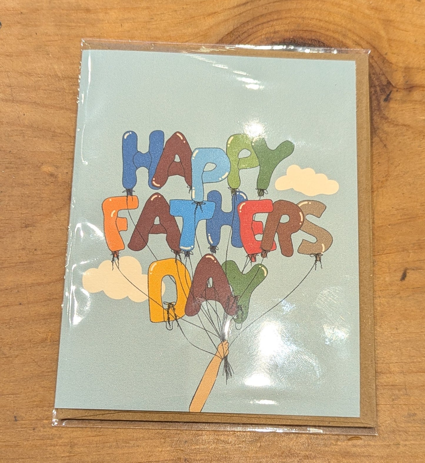 Happy Father's Day Balloon Card