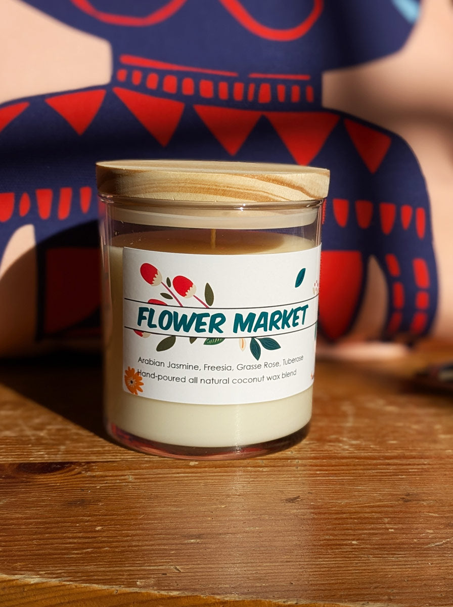 Flower Market Scented Candle