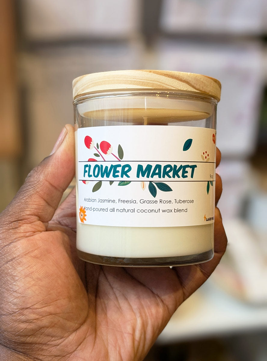 Flower Market Scented Candle