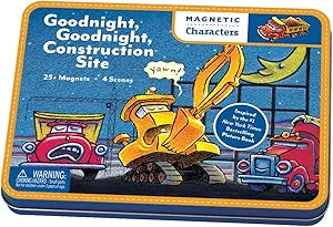 Goodnight Goodnight Construction Site Magnet Set