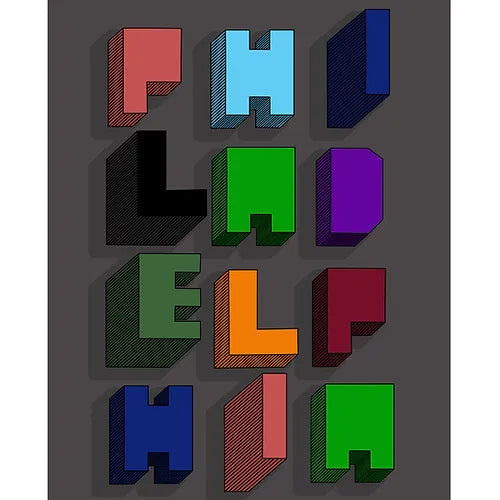 City Blocks Print (12x18)