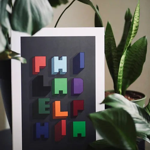 City Blocks Print (12x18)