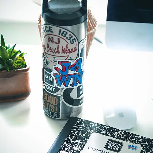 Jawn sticker - Blue/Red