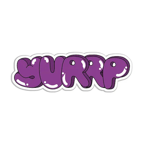 Yurrr Sticker Yurp sticker – LaserPhilly
