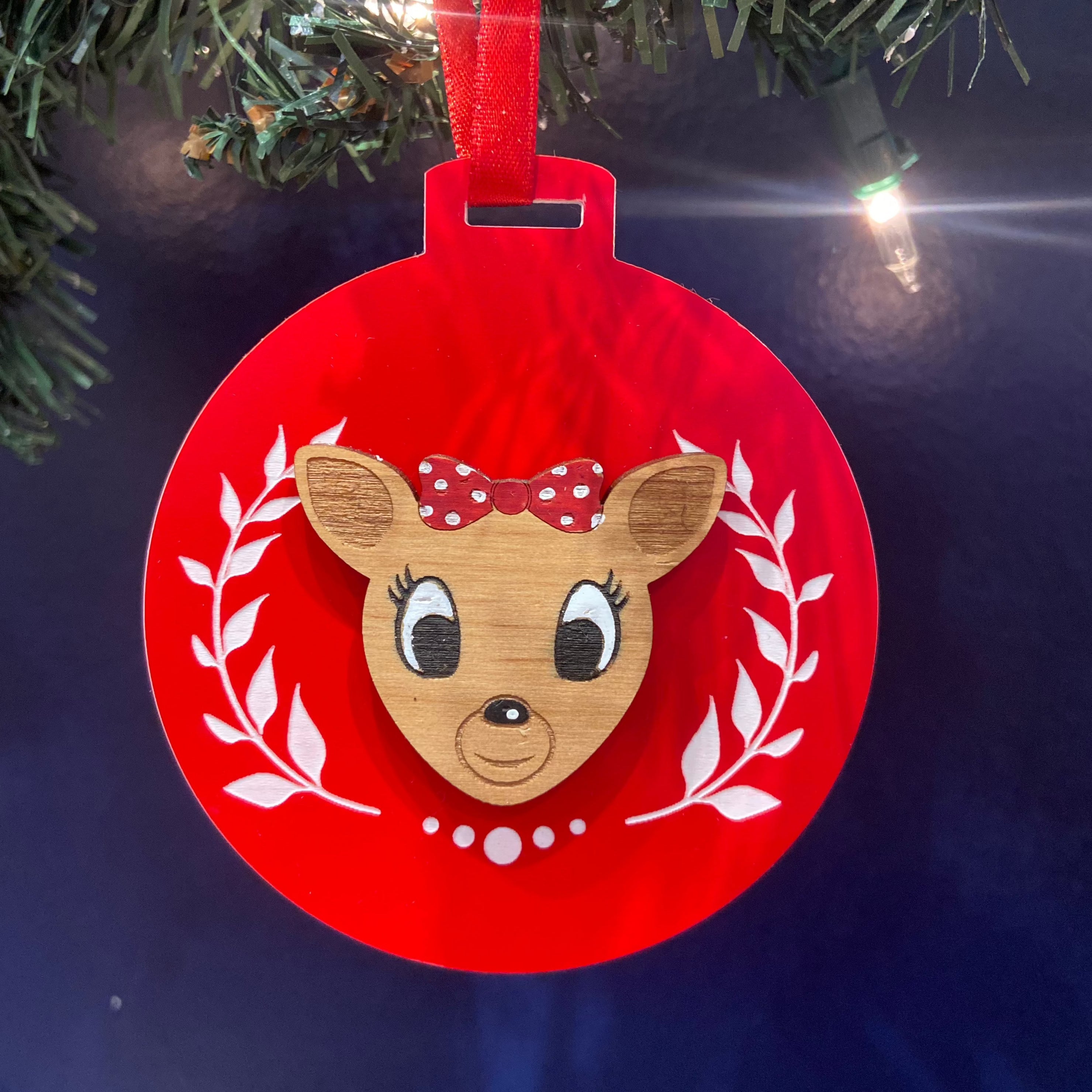 Clarice Xmas Ornament