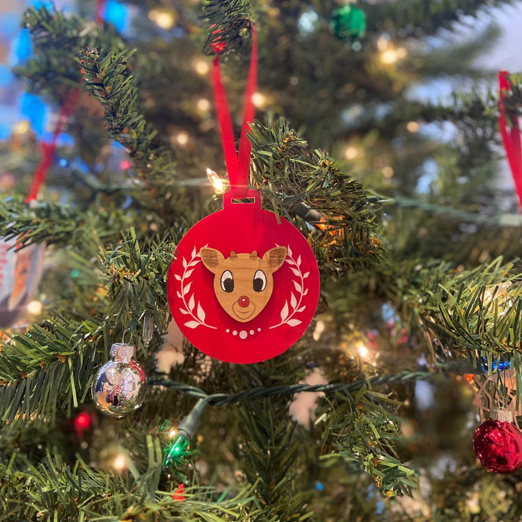 Rudolph Red-Nosed Reindeer Ornament