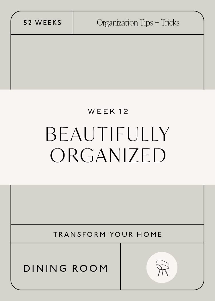 Beautifully Organized in 52 Weeks