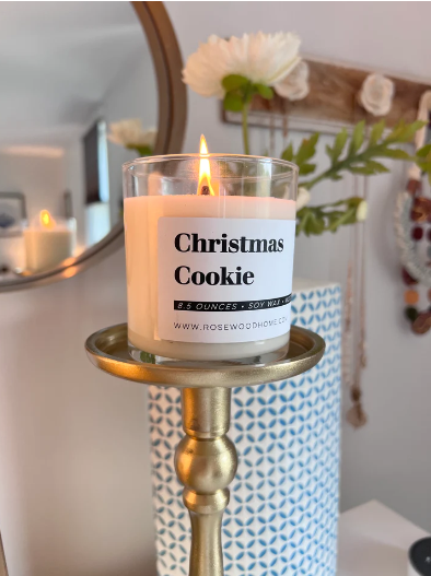 Christmas Cookie Candle