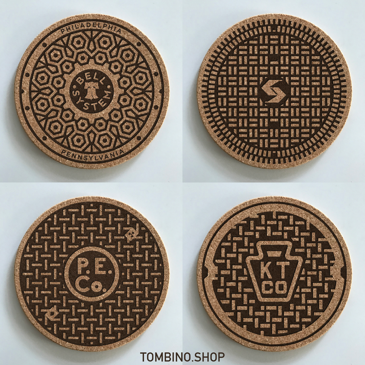 Manhole Cover Coasters