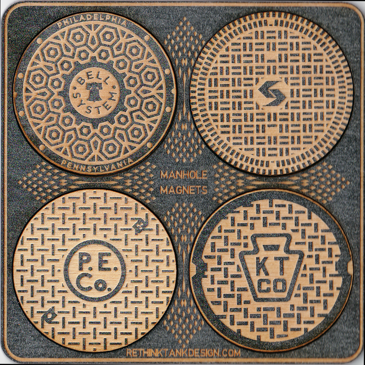 Manhole Cover Magnets