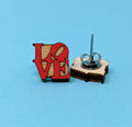 Philly LOVE Statue Stud Earrings