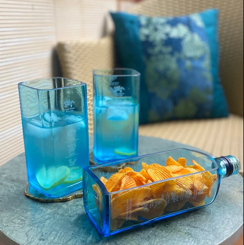 Bombay Sapphire Snack & Drinking Set