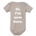 I'm New Here Baby Onesie