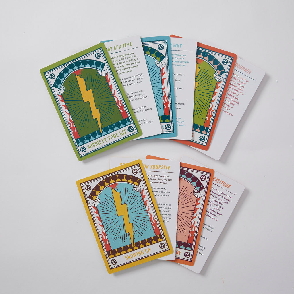 The Sobriety Deck: Simple Practices for a Booze-Free Lifestyle