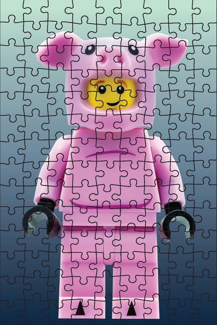 LEGO Mystery Minifigure mini puzzle