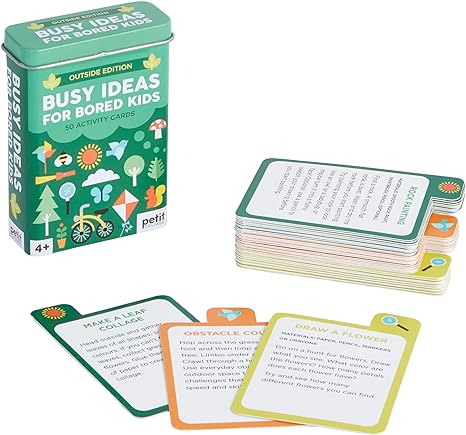 Busy Ideas for Bored Kids: Outdoor Edition