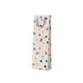 Multicolor Polka Dot Bottle Bag