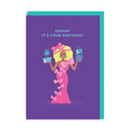 Ru Paul Sashay Birthday Card