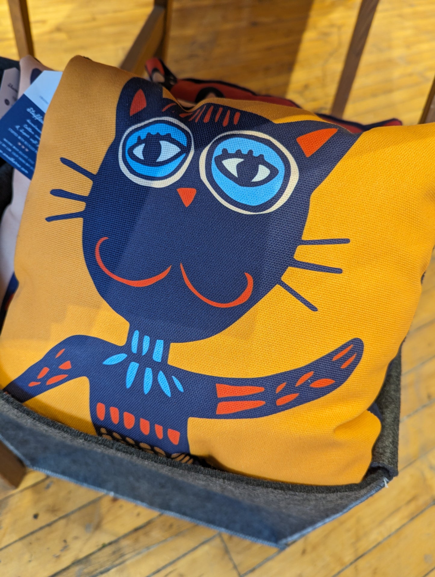 Ana Thorne Cat Pillow